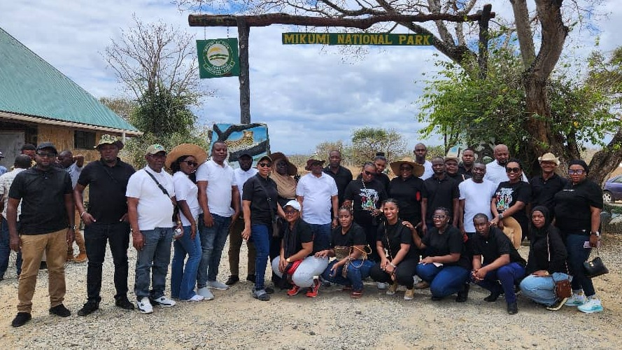 TRAB employees visited Mikumi National Park to improve mental health and Domestic Tourism